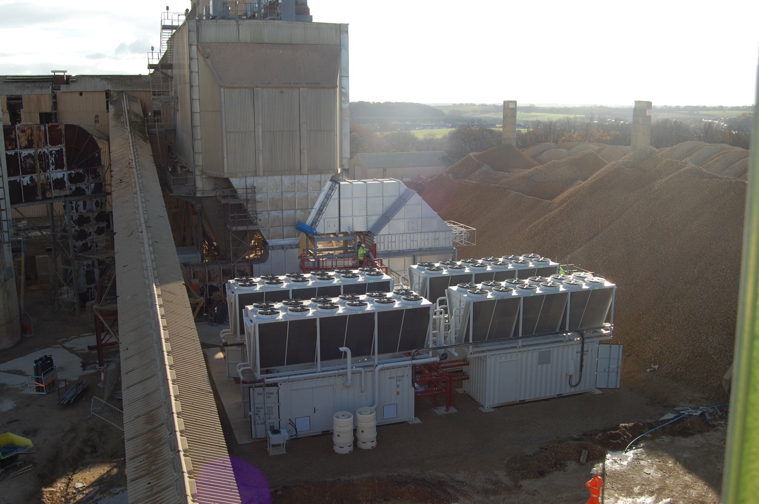 Organic Rankine Cycle Units Powered by Lime Kiln, UK