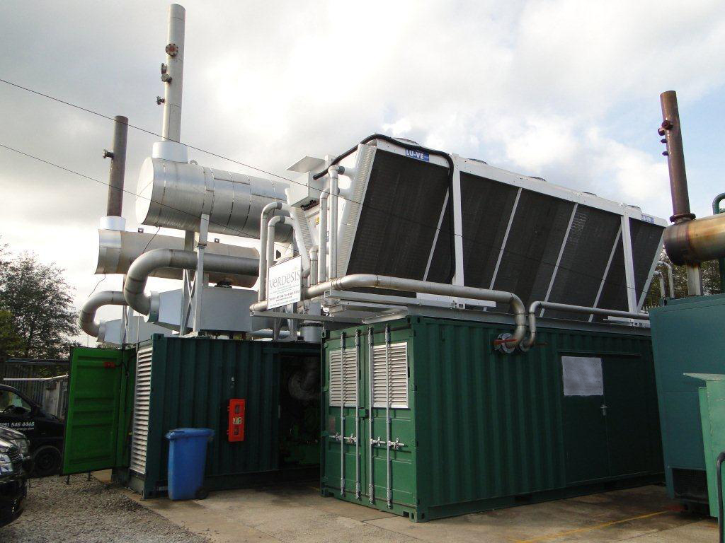 Heat Recovery Solution for Two Landfill Gas Engines in the UK