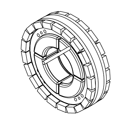 waste heat recovery active magnetic bearing